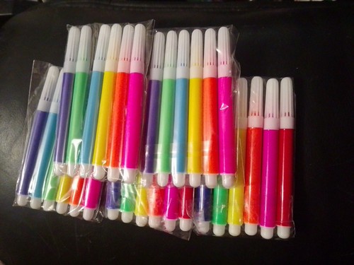 10x mini felt pens party - pens,