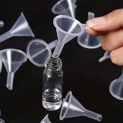 10x mini plastic funnels oil - 10x,
