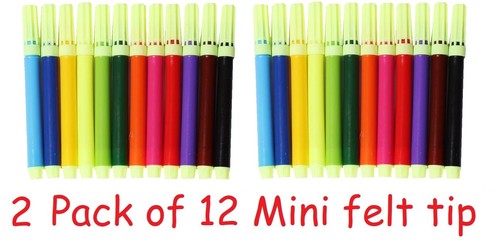 Mini colour felt tip - felt,