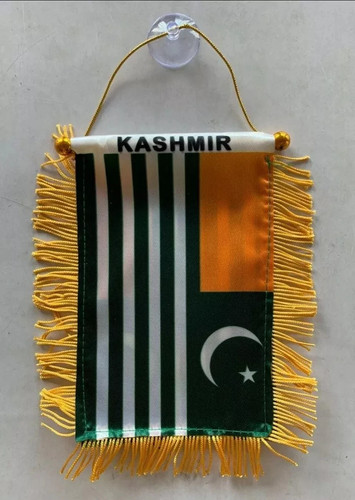Mini kashmiri flag - 2x,